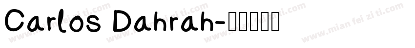 Carlos Dahrah字体转换